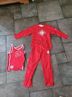 Pyjama en hemd ajax maat 128 klein prijsje, Sport en Fitness, Voetbal, Maat XS of kleiner, Ophalen of Verzenden, Gebruikt, Shirt