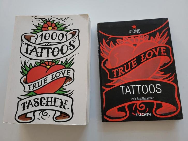 Twee Boeken Vol Tattoos, Boeken, Hobby en Vrije tijd, Gelezen, Overige onderwerpen, Ophalen of Verzenden