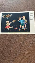 Kinderkaart.Leg die bloemen uit je handje,eekhoorn,koe,etc, Ophalen of Verzenden, 1920 tot 1940, Gelopen, Kinderen