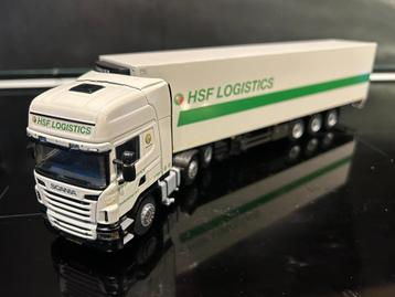 Wsi Scania R-serie topline HSF Logistics in doos beschikbaar voor biedingen
