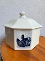 Bonbonnière Delfts Blauw 8-hoekig 20x17 cm, Ophalen of Verzenden