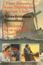 Streekroman Omnibus - Drie titels - Zie omschrijving, Gelezen, Ophalen of Verzenden