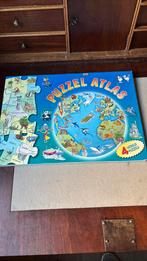 De puzzelatlas van de wereld, Boeken, Ophalen of Verzenden, Zo goed als nieuw, Non-fictie