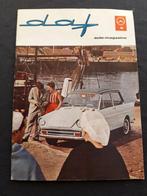Daf Automagazine 1963 november / december, Daf variomatic, Ophalen of Verzenden, Zo goed als nieuw, Overige merken