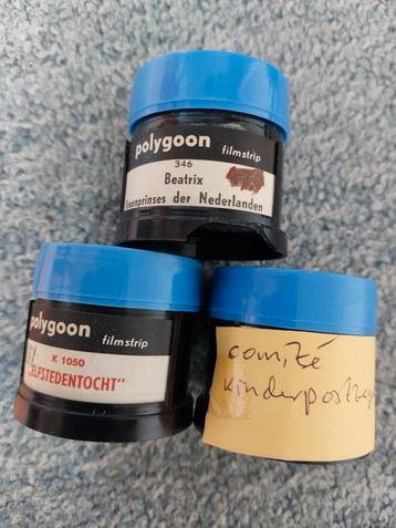 3 polygoon filmstrips beschikbaar voor biedingen