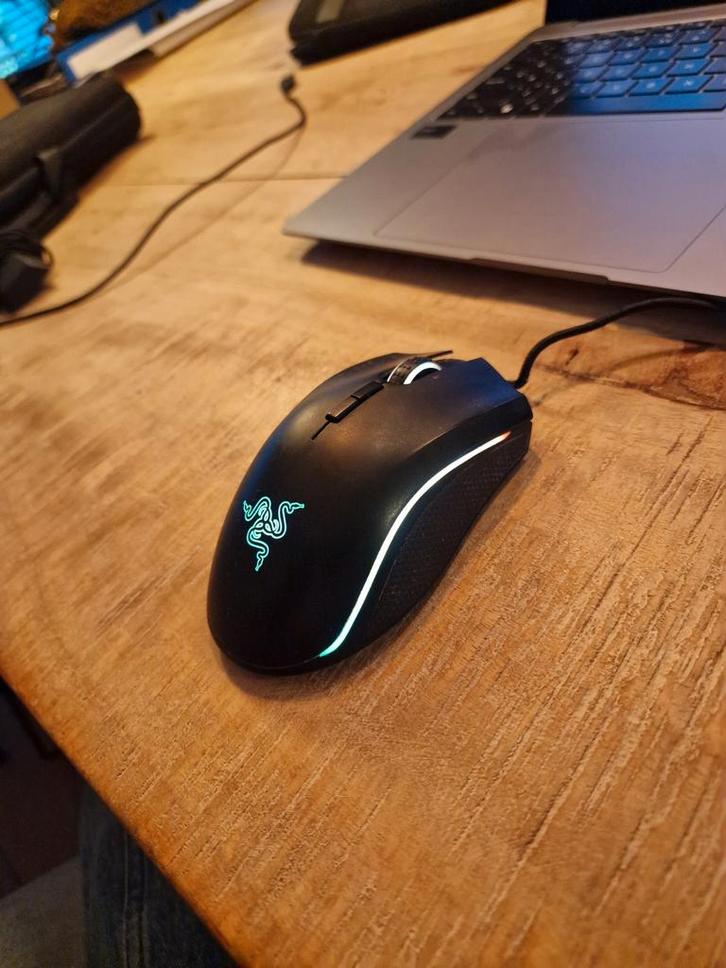Razer Mamba Tournament Edition Gaming Muis, Computers en Software, Muizen, Gebruikt, Muis, Rechtshandig, Bedraad, Ergonomisch