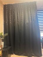 Gordijn Amungen 1x140x300, Ophalen, Zo goed als nieuw, Zwart, 200 cm of meer