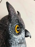 Mooie grote uil 40,5 cm hoog vogelverjager, Ophalen, Zo goed als nieuw, Dier