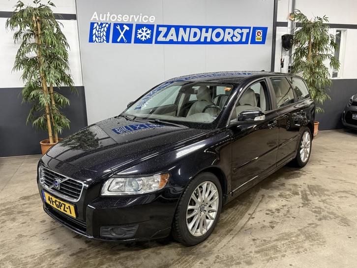 Volvo V50 2.0D Momentum // Autom // Leer // Xenon (bj 2008), Auto's, Volvo, Bedrijf, Te koop, V50, ABS, Airbags, Airconditioning