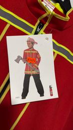Jongens brandweer jas, Kinderen en Baby's, Carnavalskleding en Verkleedspullen, Ophalen, Zo goed als nieuw, 104 of kleiner, Jongen