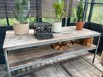 Vintage Werktafel van Dijk & Co, Ophalen, Gebruikt, 75 cm of meer, Rechthoekig