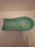 Pastel mint kleurige aardewerk vis puddingvorm, Antiek en Kunst, Ophalen of Verzenden