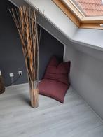 Glazen hoge vaas 70 cm, Huis en Inrichting, Woonaccessoires | Vazen, Ophalen, Gebruikt, Overige kleuren, 50 tot 75 cm
