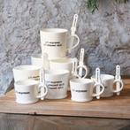 Zgan 7 riviera maison  espresso mokken/kopjes, Ophalen of Verzenden, Zo goed als nieuw, Overige stijlen, Kop(pen) en/of Schotel(s)