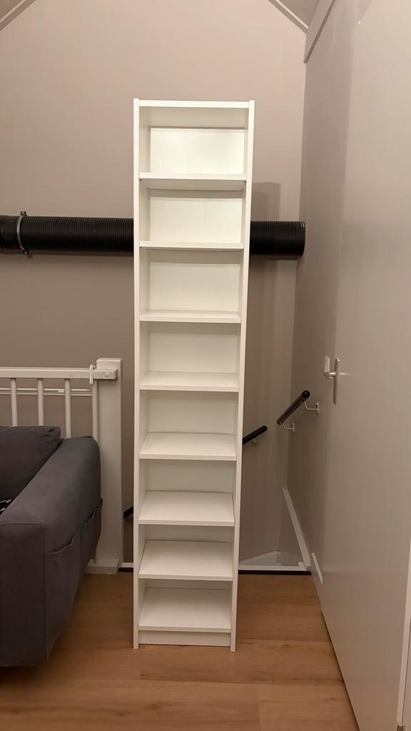 IKEA Billy boekenkast wit, Huis en Inrichting, Kasten | Boekenkasten, Zo goed als nieuw, Minder dan 50 cm, 200 cm of meer, 25 tot 50 cm