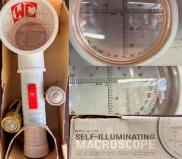 Self-Illuminating Macroscope Model No 7120 with scale beschikbaar voor biedingen