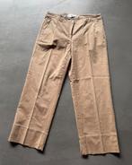 Broek Brax 7/8 lengte donker zandkleur mt 40 katoen/elastan, Maat 38/40 (M), Beige, Lang, Gedragen