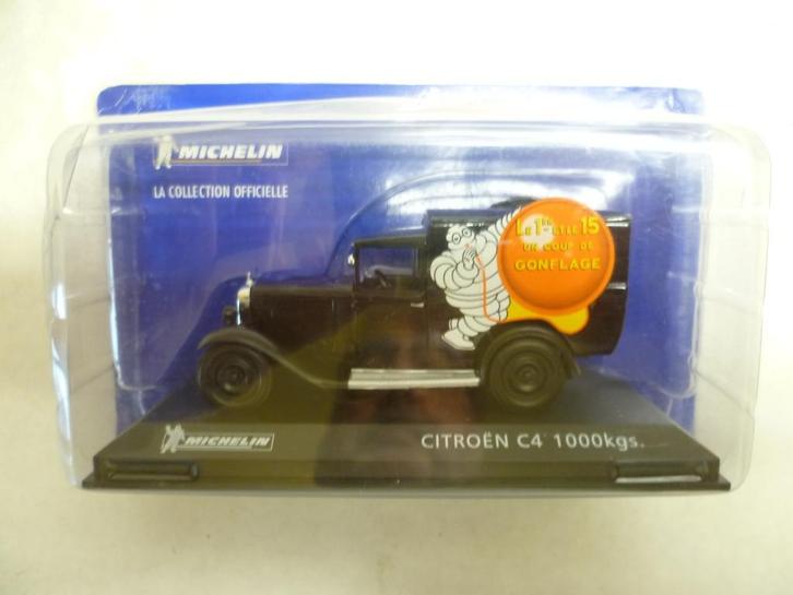 Citroën C4 1000 KGS Michelin 1:43 modelauto, Hobby en Vrije tijd, Modelauto's | 1:43, Nieuw, Auto, Ophalen of Verzenden