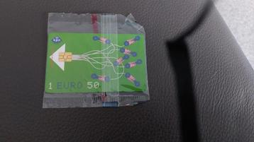 KPN Telefoonkaart 1,50€ ongebruikt in plastic geldig 1-1-07 