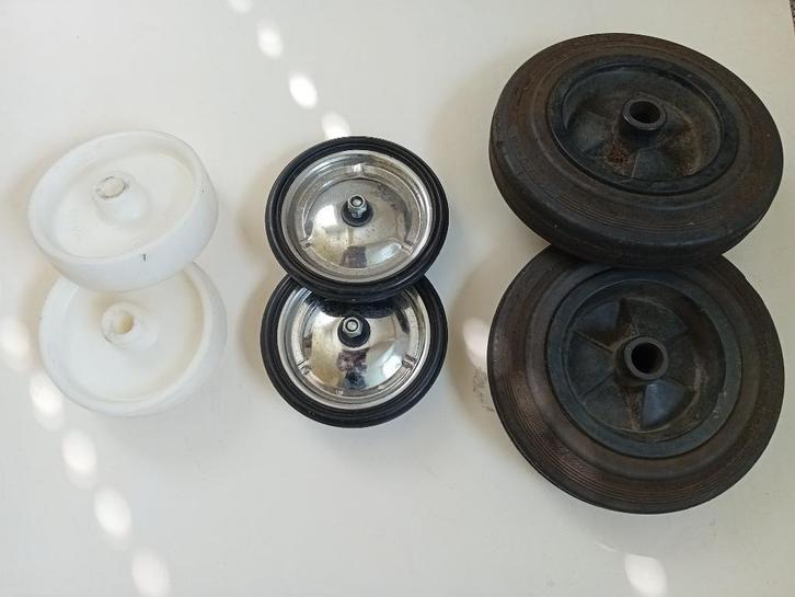 wieltjes en stelpoten, Doe-het-zelf en Verbouw, Zwenkwielen, Gebruikt, Ophalen
