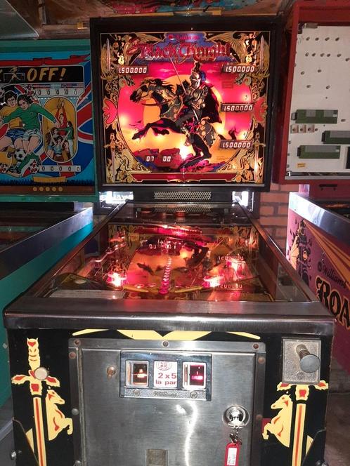 flipperkast Williams black knight, Verzamelen, Automaten | Flipperkasten, Gebruikt, Elektronisch, Flipperkast, Williams, Ophalen