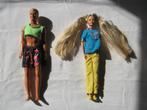 Ken (uit 1968) en Barbie (uit 1985) beide van Mattel Inc., Ophalen of Verzenden, Zo goed als nieuw, Pop
