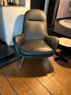 Leren fauteuil van Prominent, Huis en Inrichting, Fauteuils, Ophalen, Zo goed als nieuw, 50 tot 75 cm, Leer
