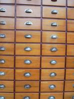 ladekast papierkast apothekerskast winkelkast, Huis en Inrichting, Kasten | Ladekasten, Gebruikt, 100 tot 150 cm, 5 laden of meer