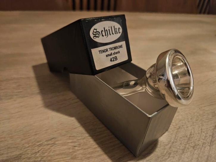 Schilke 42B Trombone Mondstuk, Muziek en Instrumenten, Blaasinstrumenten | Overige, Gebruikt, Koperblazer, Ophalen of Verzenden