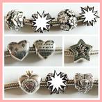 ZILVEREN PANDORA BEDELS O.A. DISNEY, HARTJES EN BLOEMETJES, Sieraden, Tassen en Uiterlijk, Ophalen