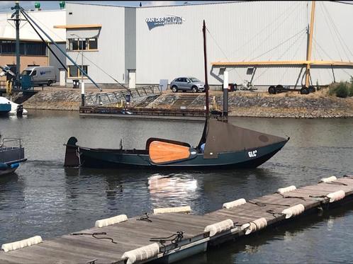 Originele werfgebouwde Zalmschouw, maat boot 8,63m x 2.70m, Watersport en Boten, Sloepen, Gebruikt, 6 meter of meer, Binnenboordmotor