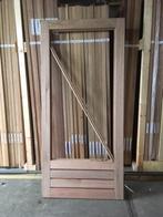 hardhouten stapeldorpel deuren nieuw, Ophalen, 80 tot 100 cm, Nieuw, Buitendeur