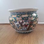 Mooie chinese bloempot, Huis en Inrichting, Woonaccessoires | Vazen, Overige kleuren, Aardewerk of Porselein, Ophalen of Verzenden