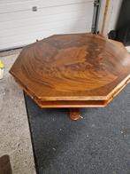 Wortelnoten salontafel 8 hoekig 4 lades, Ophalen, Zo goed als nieuw, Overige vormen, Minder dan 50 cm