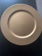 19 Gouden Onderborden - Diameter 33cm, Huis en Inrichting, Keuken | Servies, Overige materialen, Gebruikt, Ophalen of Verzenden