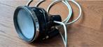 Zeldzame Helphos zoeklamp zwart - Porsche VW Kever Oldtimer, Ophalen of Verzenden, Gebruikt