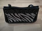 Vintage leren tas JAREN 60, Ophalen of Verzenden, Gebruikt, Bruin, Handtas