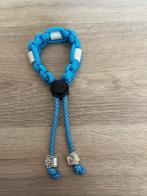 Tekenband Cobra knot maat XXS lichtblauw met blauw/wit, Dieren en Toebehoren, Nieuw, Ophalen of Verzenden, Handgemaakt