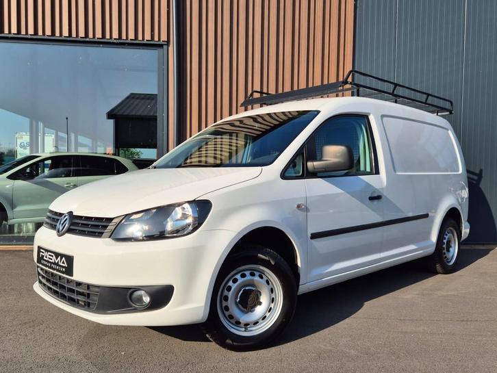Volkswagen Caddy 1.6 TDI Maxi | 73dkm | BTW | Airco | Trekha, Auto's, Bestelauto's, Bedrijf, Te koop, ABS, Airconditioning, Alarm
