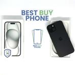 iPhone 15 128GB zwart /100% batt /kras vrij scherm /garantie, 128 GB, IPhone 15, Apple, Zwart