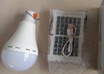 Solar Lamp met Zonnepaneel Kampeerlamp, Ophalen of Verzenden, Nieuw