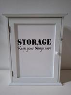 Wit opbergkastje, Ophalen of Verzenden, Zo goed als nieuw