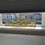 Glas in lood raam tall ship - origineel !!!, Verzamelen, Scheepvaart, Ophalen, Zo goed als nieuw, Motorboot
