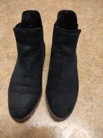 Chelsea laarzen mt 38 suede zwart, Kleding | Dames, Schoenen, Ophalen of Verzenden, Zo goed als nieuw, Zwart