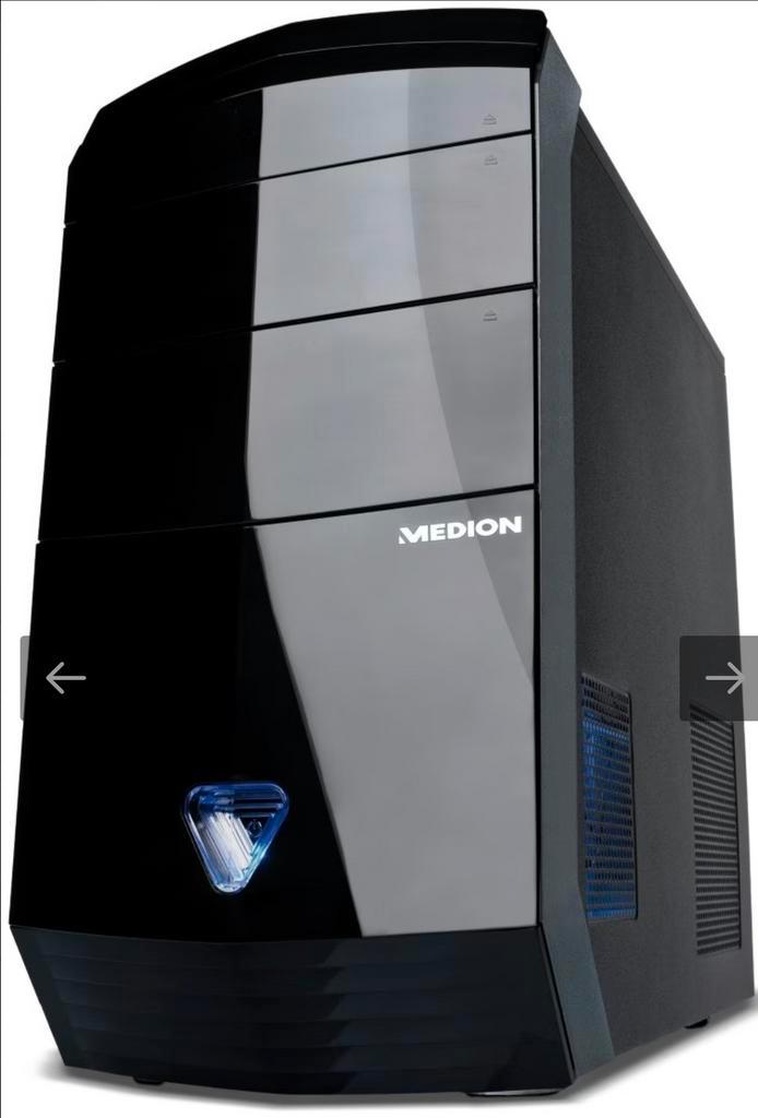 Medion PC, Intel i7, 16Gb, GTX 750 TI 2 GB incl. 24"Monitor, Computers en Software, Desktop Pc's, Gebruikt, 3 tot 4 Ghz, SSD, 16 GB