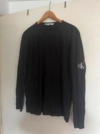 Calvin klein shirt longsleeve maat L zwart, Kleding | Heren, Truien en Vesten, Maat 52/54 (L), Ophalen of Verzenden, Zo goed als nieuw