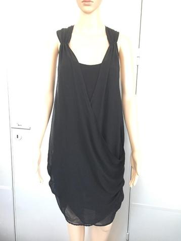 C396 EXPRESSO Maat 40=M zwart jurkje jurk beschikbaar voor biedingen