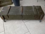 legerkist, Huis en Inrichting, Woonaccessoires | Kisten, Ophalen, Minder dan 50 cm, Gebruikt, 50 tot 100 cm