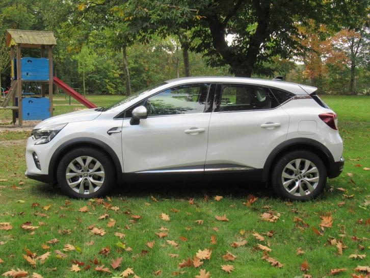 Renault Captur E-tech Plug-in Hybrid 160pk Aut 2021 Wit, Auto's, Renault, Particulier, Captur, ABS, Achteruitrijcamera, Airbags