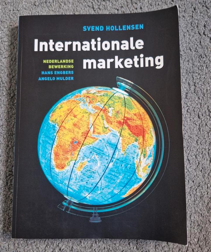 Internationale Marketing - Svend Hollensen, Boeken, Economie, Management en Marketing, Zo goed als nieuw, Economie en Marketing
